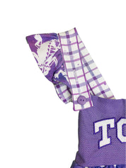 TCU Ruffle Butt Romper