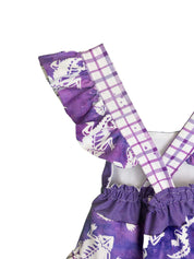 TCU Ruffle Butt Romper