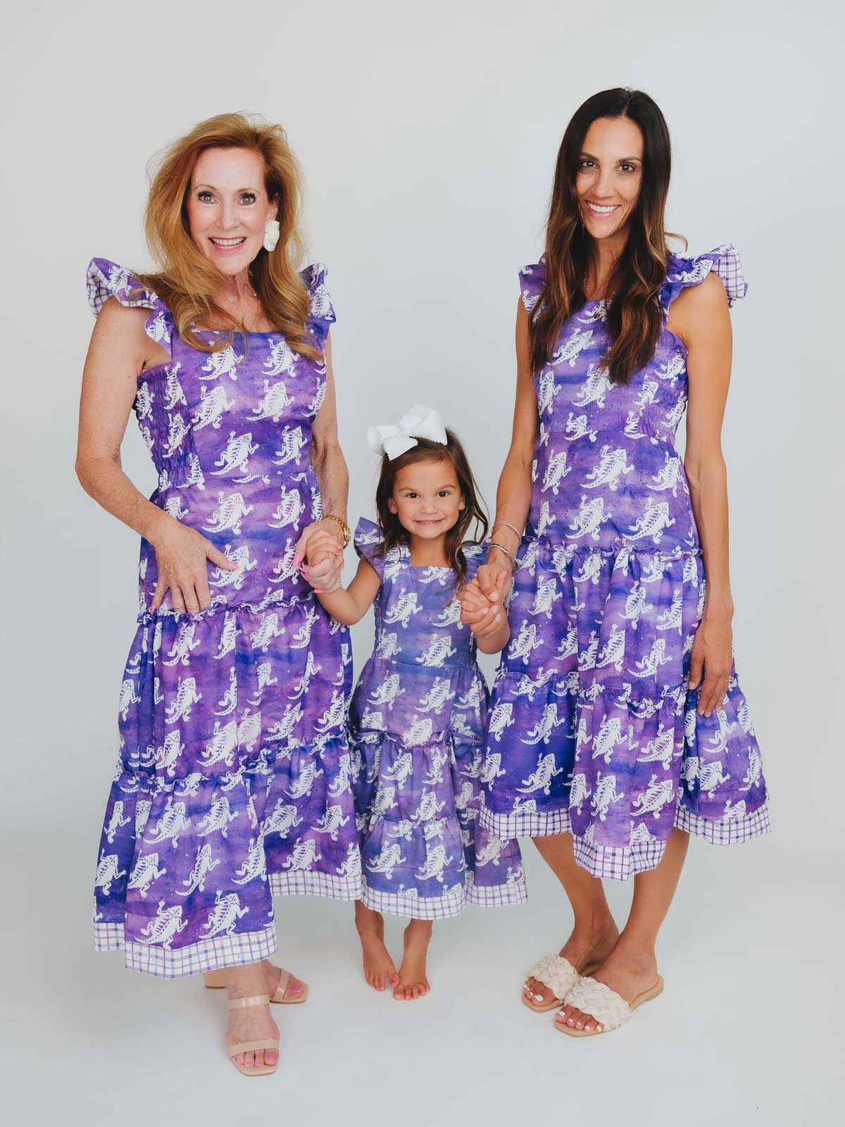 TCU Frog Squadron Maxi Dress - Mommy & Me Collection
