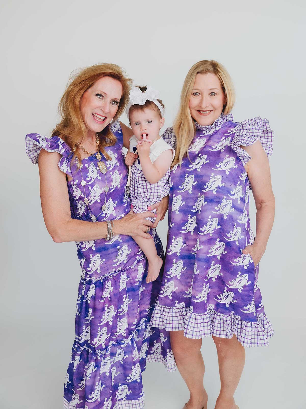 TCU Big Bow Dress