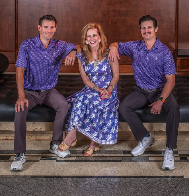 TCU Polo Shirt - Dark Purple Ultra Mini Frog