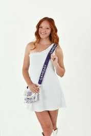 TCU Beaded Bag Straps