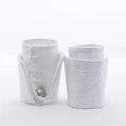 Suitably White Seersucker French Cuffs