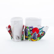 Pinecones, Pansies & Plaid French Cuffs