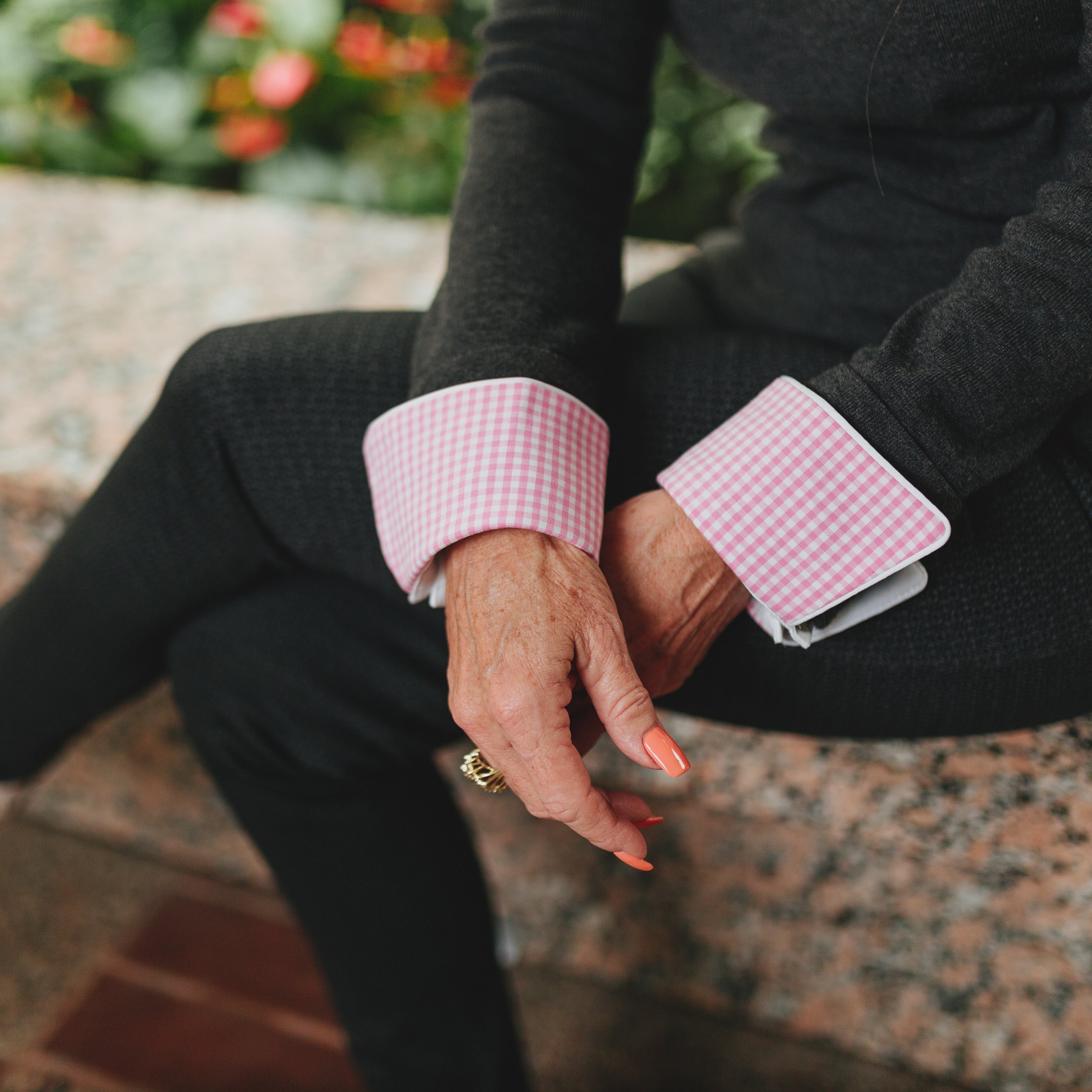 Tickled Pink French Cuffs