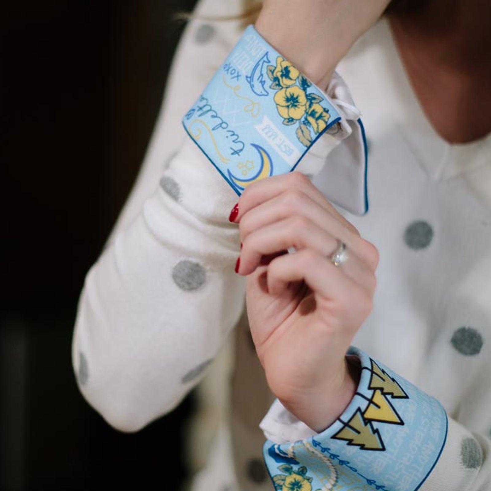 Women's Tri delta french cuff