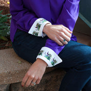 frog lashes french cuffs