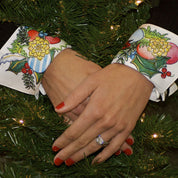Ornamental Garland French Cuff