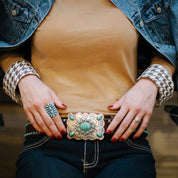 Saddle Tan French Cuff