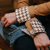 Saddle Tan French Cuff Close-up
