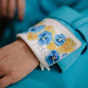 Tri Delta Commemorative French Cuff Close-up