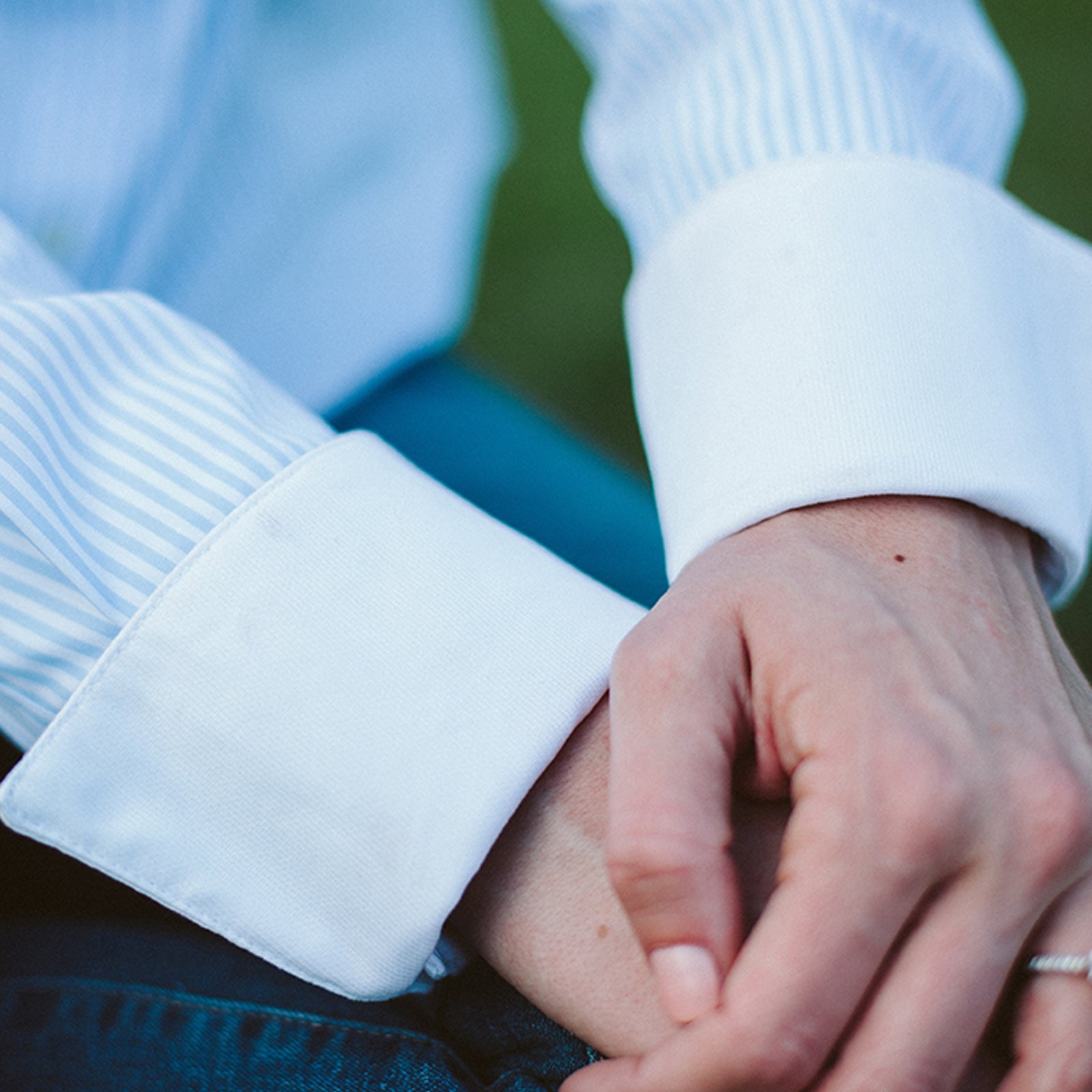 Women's Corporate White French Cuff 