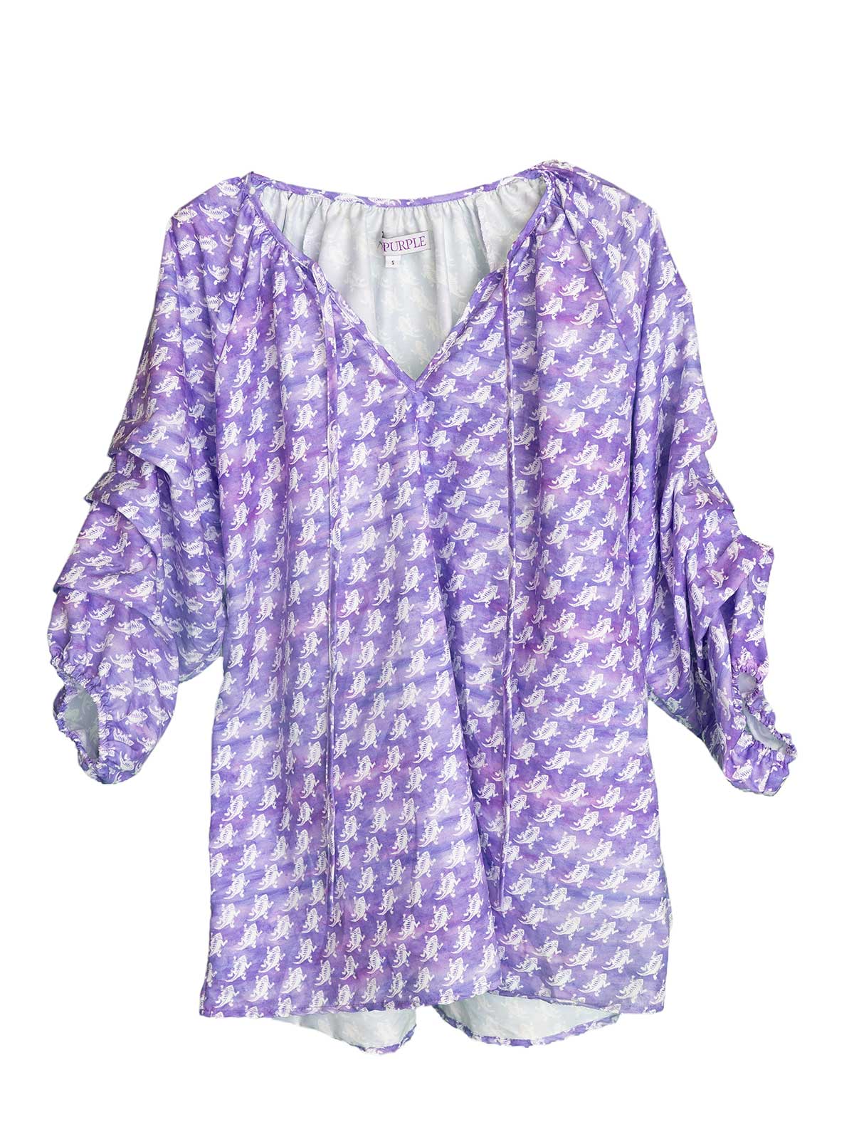3-4-Length-Sleeve-Blouse-with-Blousson-frog1.jpg