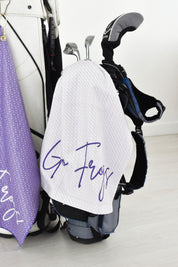 TCU "Go Frogs" Golf Towel