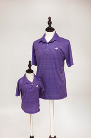 TCU Polo Shirt - Dark Purple Ultra Mini Frog