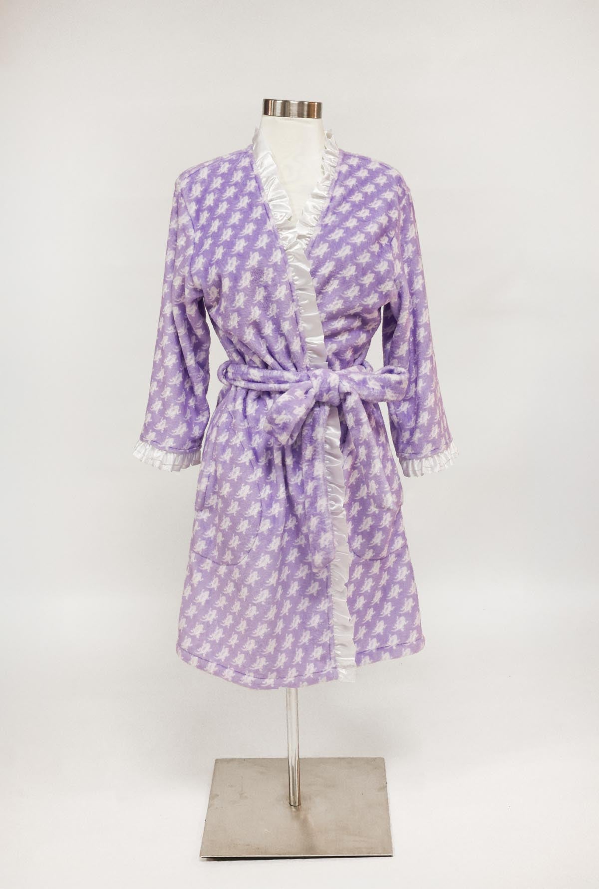 TCU Ladies' Robe - Light Purple