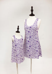 TCU Sports Dress - Paisley Frog for Mommy & Me Collection