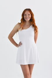 TCU Pickleball Dress - White