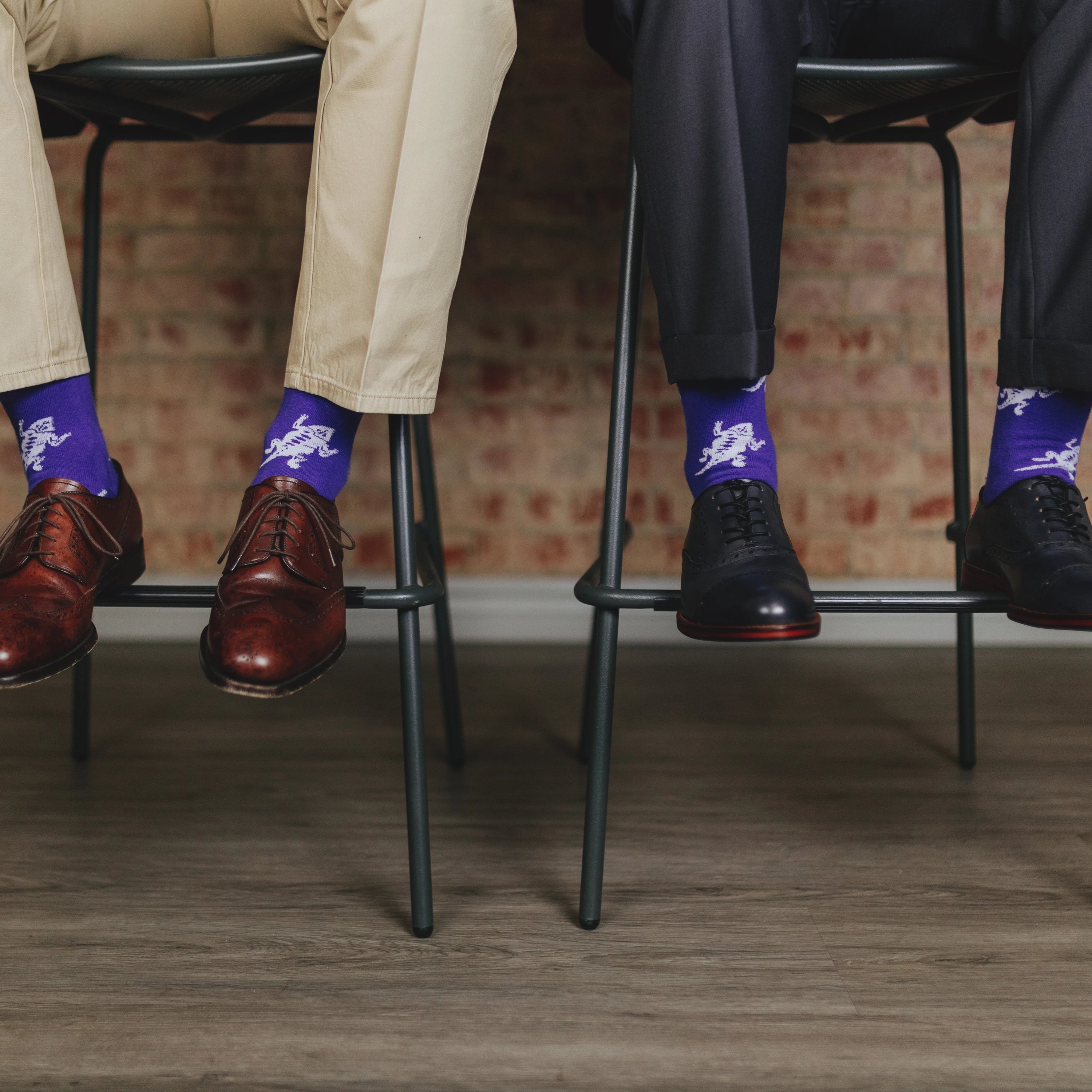 TCU Frog Squadron Men's Dress Socks