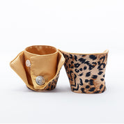 Cheetah Gold French Cuffs
